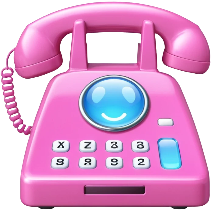 pink caller id emoji