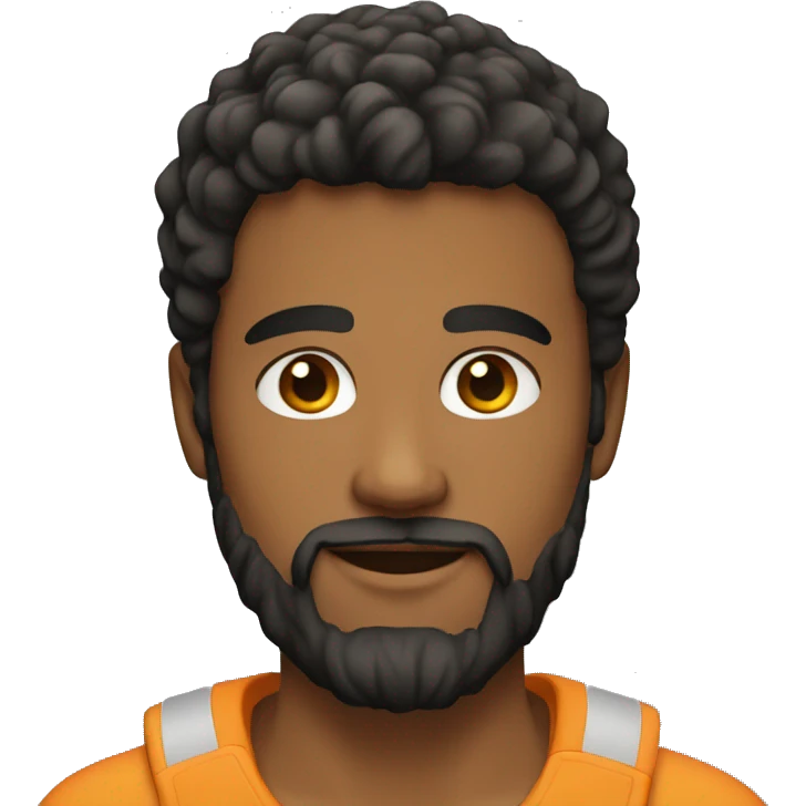 22 year old man with a beard emoji