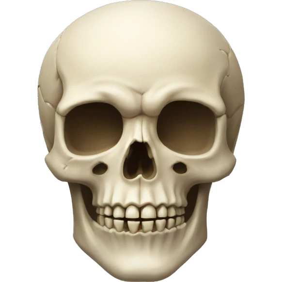 Skull pao emoji