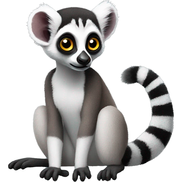 Ring Tail Lemur emoji