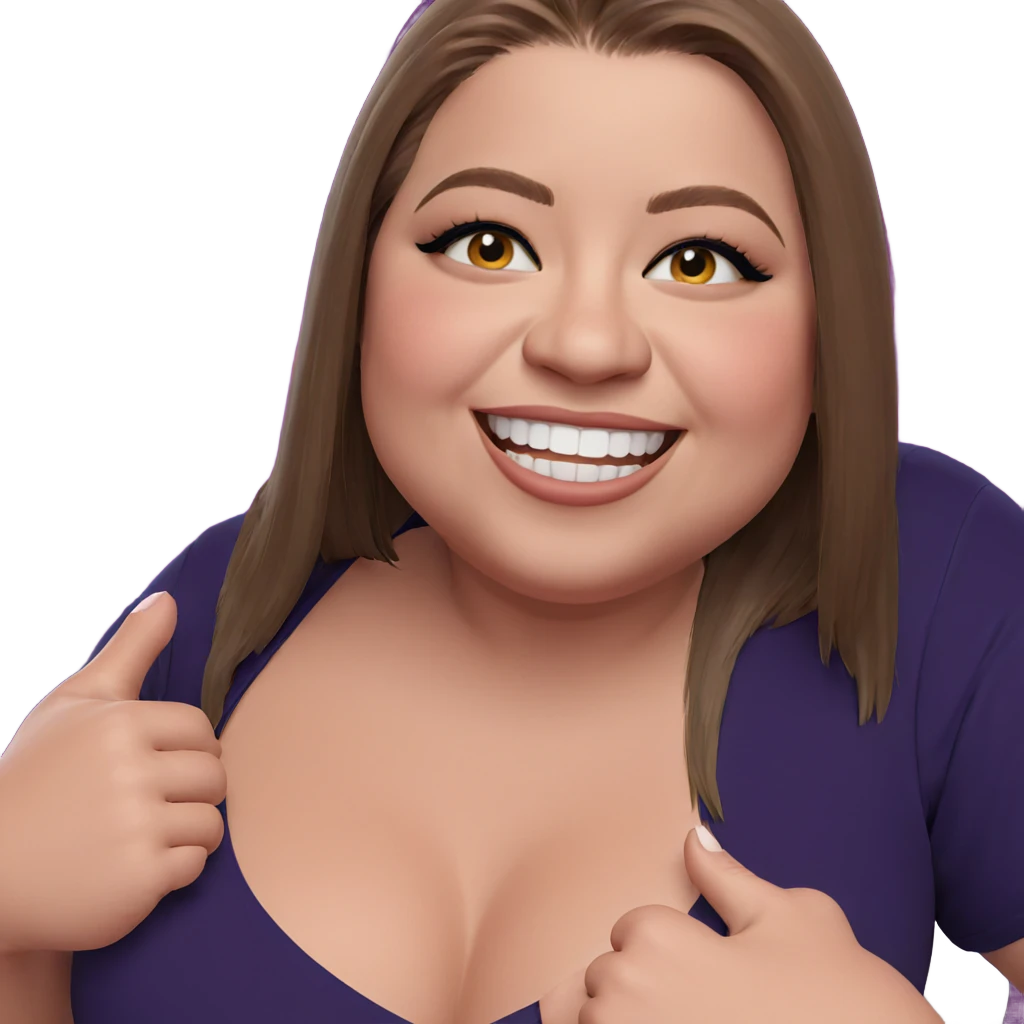 smiling girl meme moment emoji