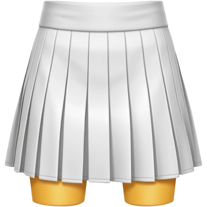 tennis skirt emoji