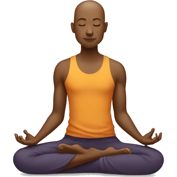 meditating yogi emoji