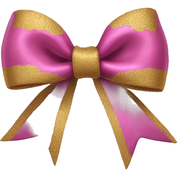 Coquette bow emoji