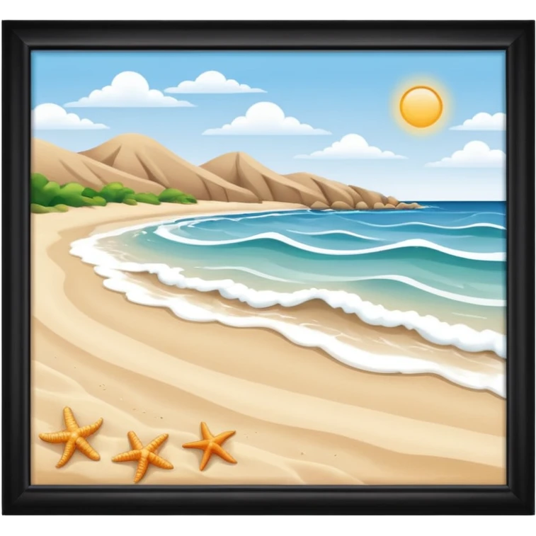Beach emoji