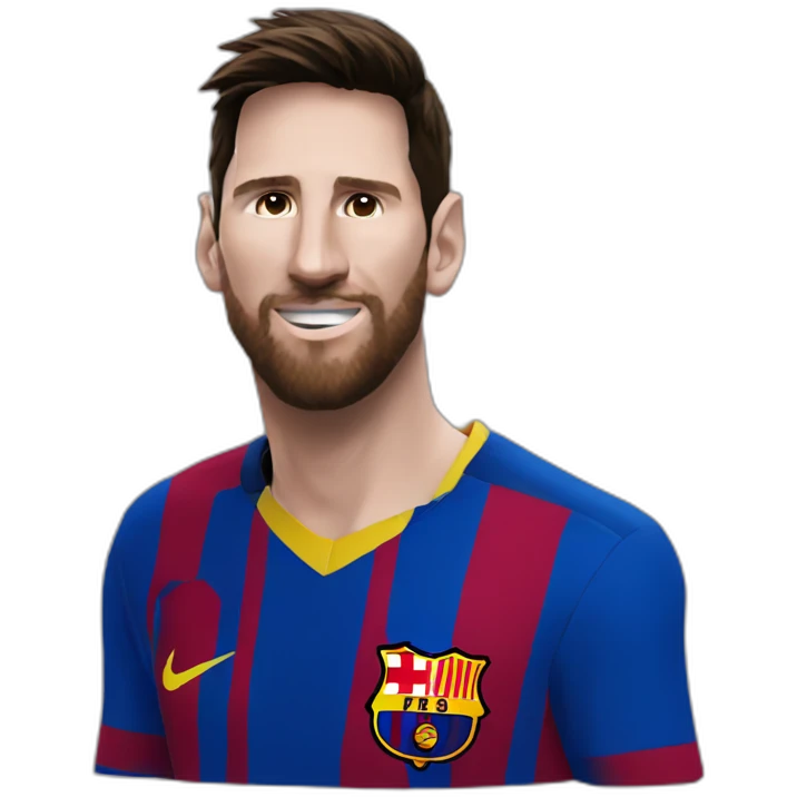 Messi tomando mate emoji