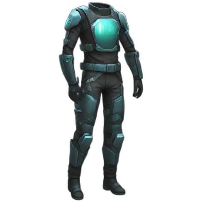 futuristic Technomancer armored pants emoji