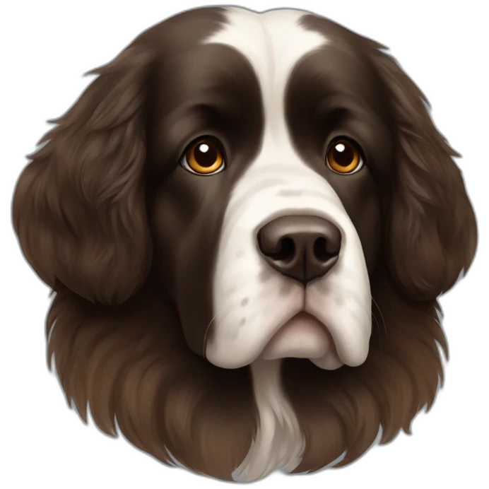 brown landseer newfoundland emoji