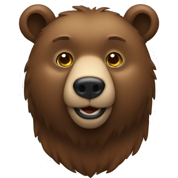 Bear  emoji