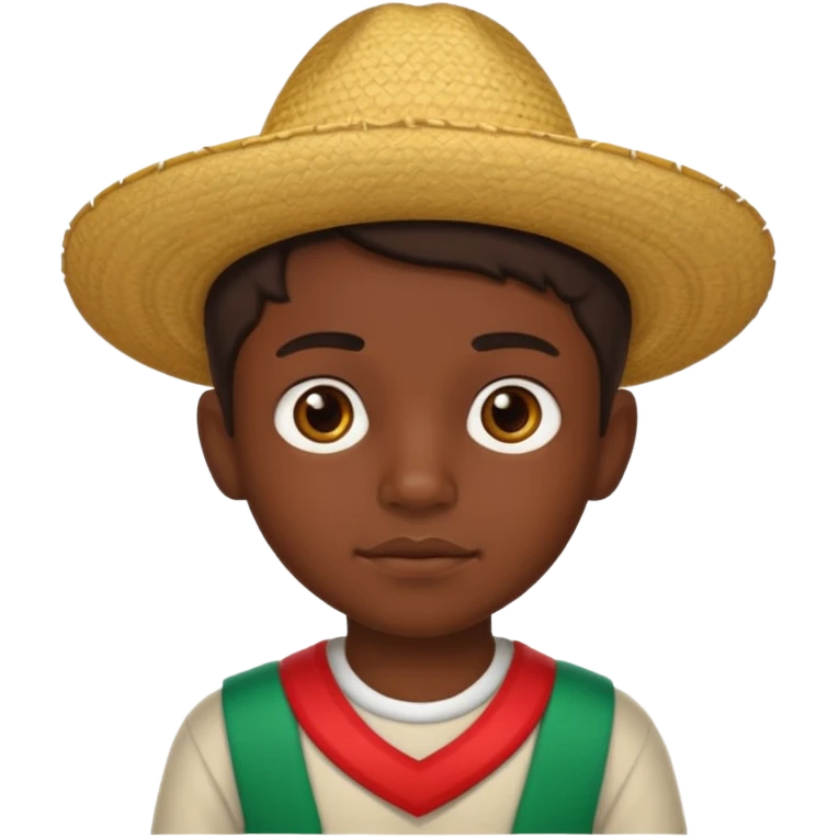 A Mexican kid emoji