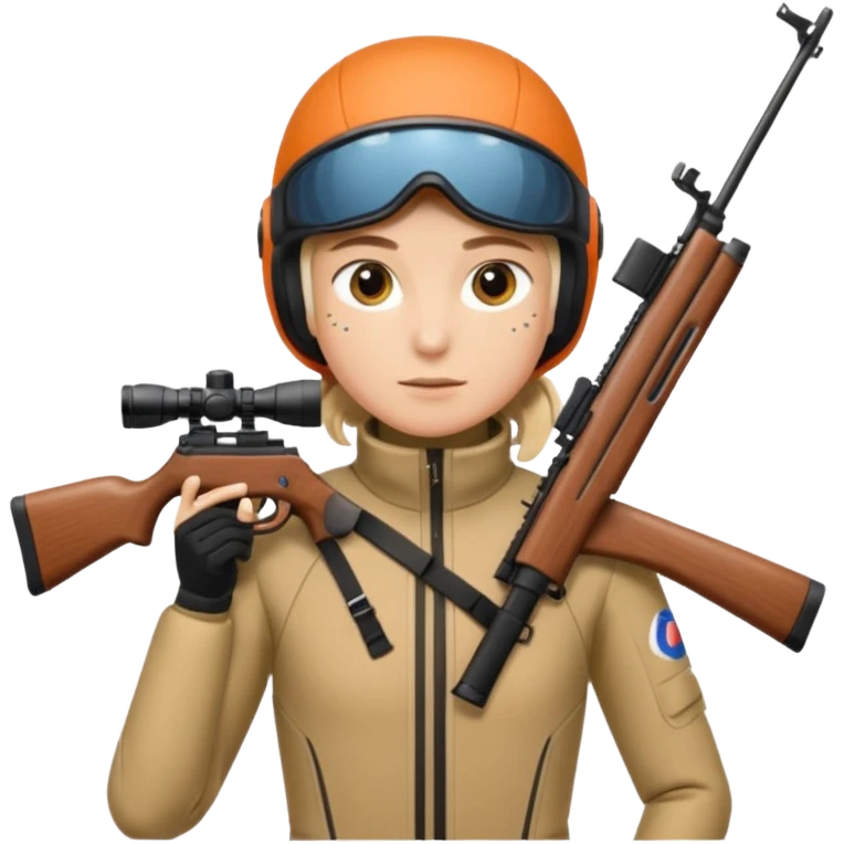 rifle biathlon emoji