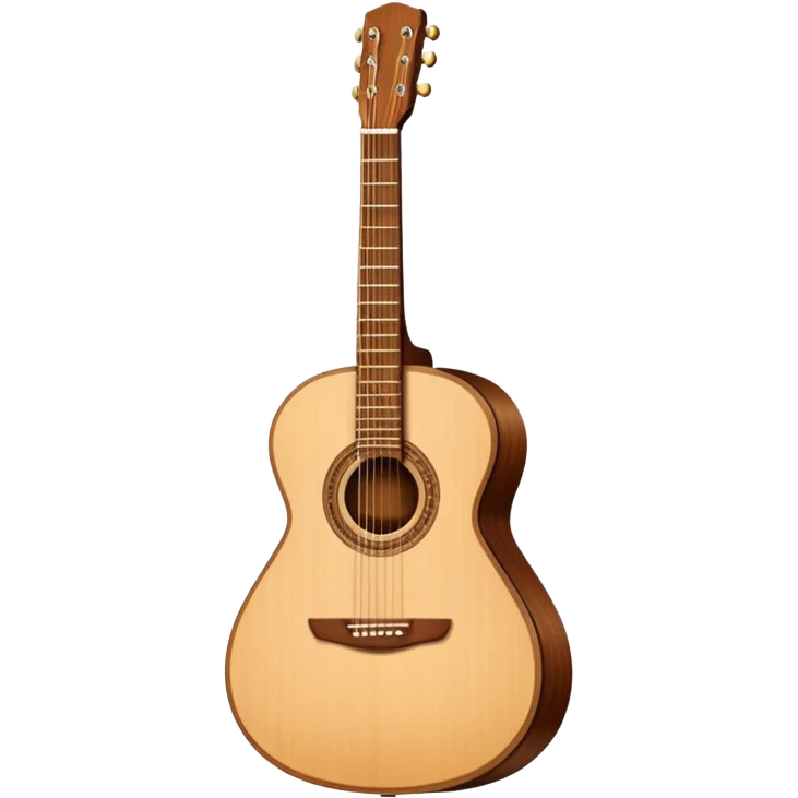 acoustic guitar emoji