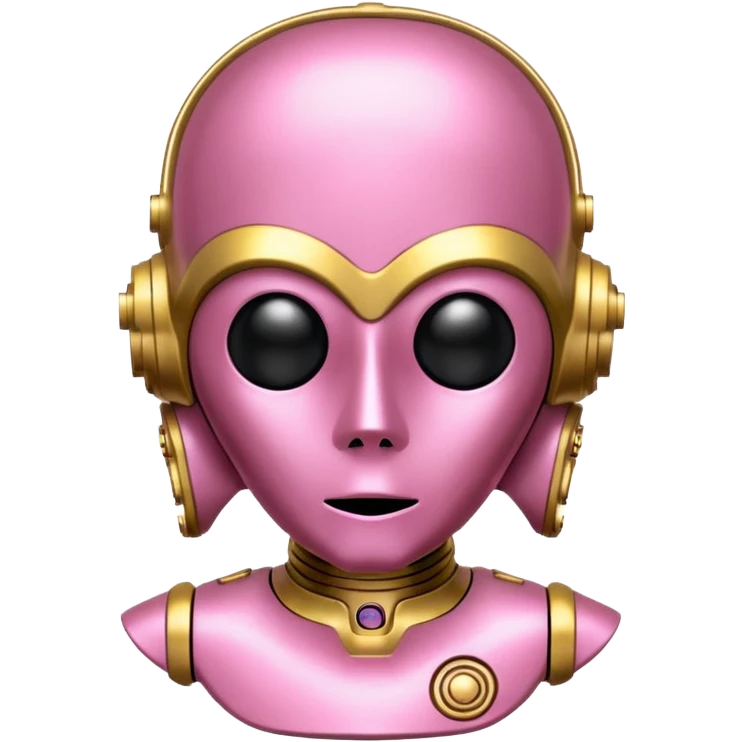 pink c-3po emoji