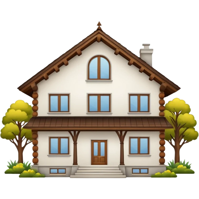 ukrainian modern house emoji