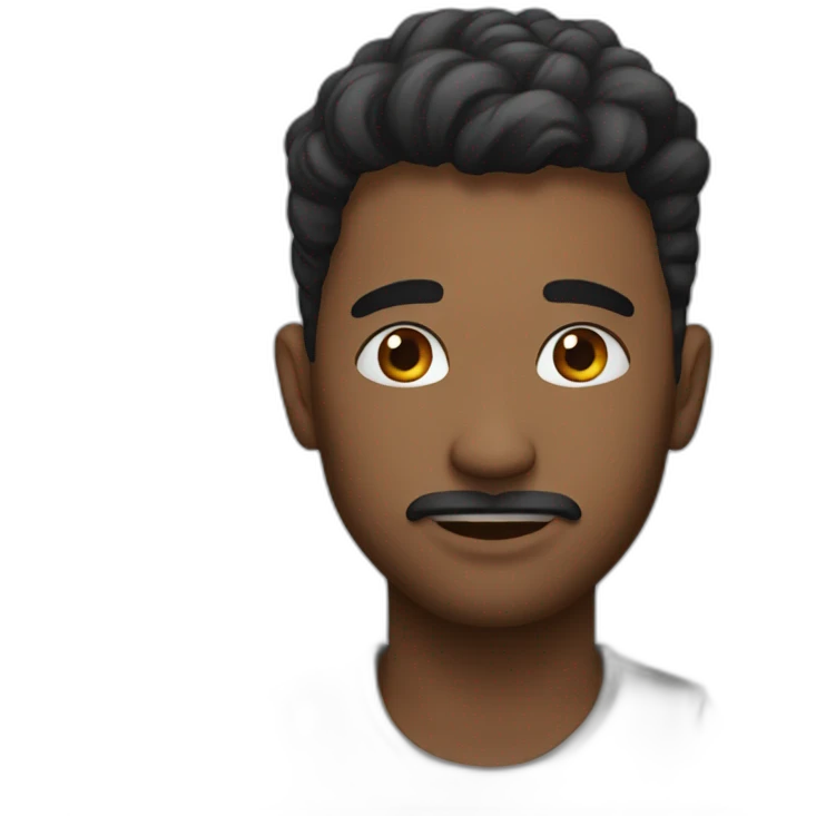 A lovely man emoji
