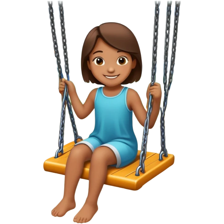 Swing at a play ground emoji