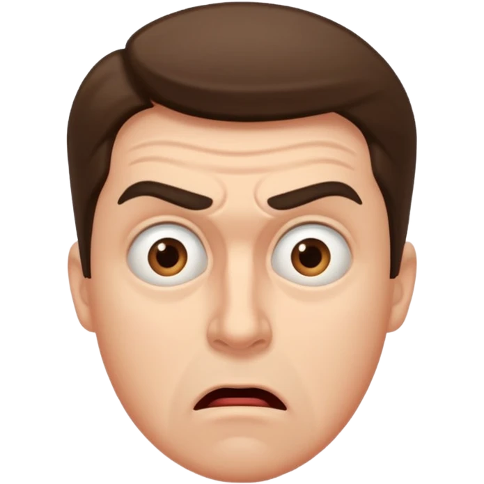 astonished man emoji