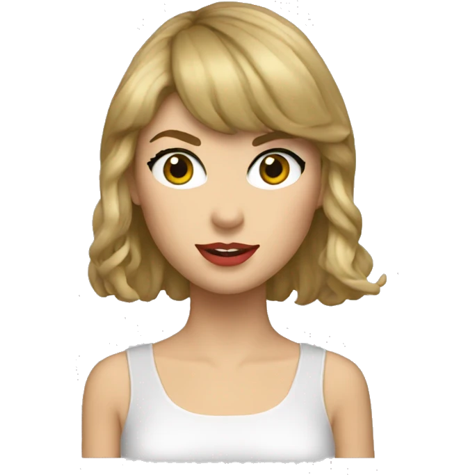 Taylor Swift in ttpd emoji