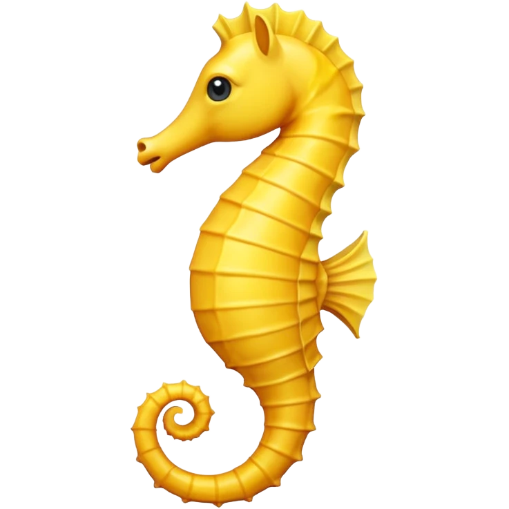 yellow seahorse emoji