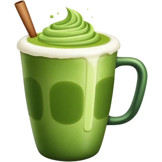 Matcha drink emoji