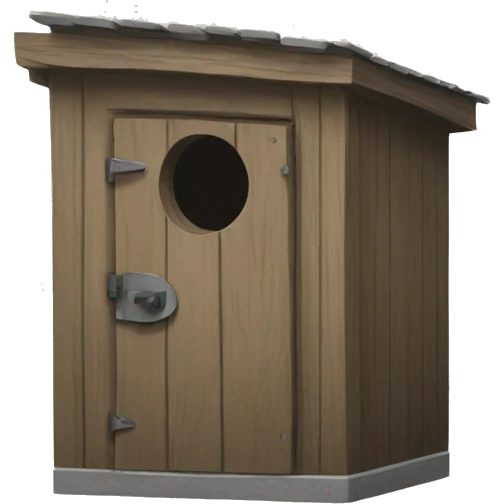 outhouse emoji