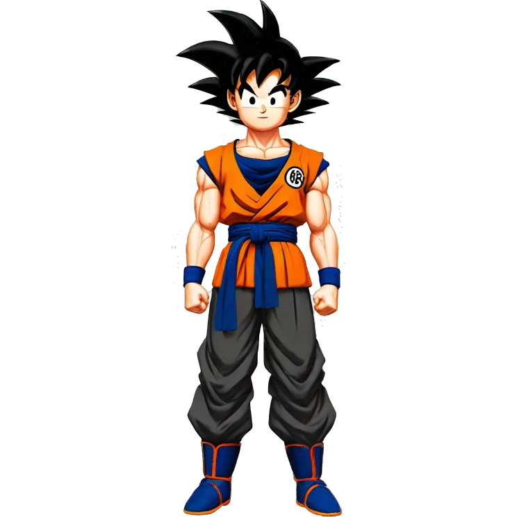 goku de dragon ball z emoji