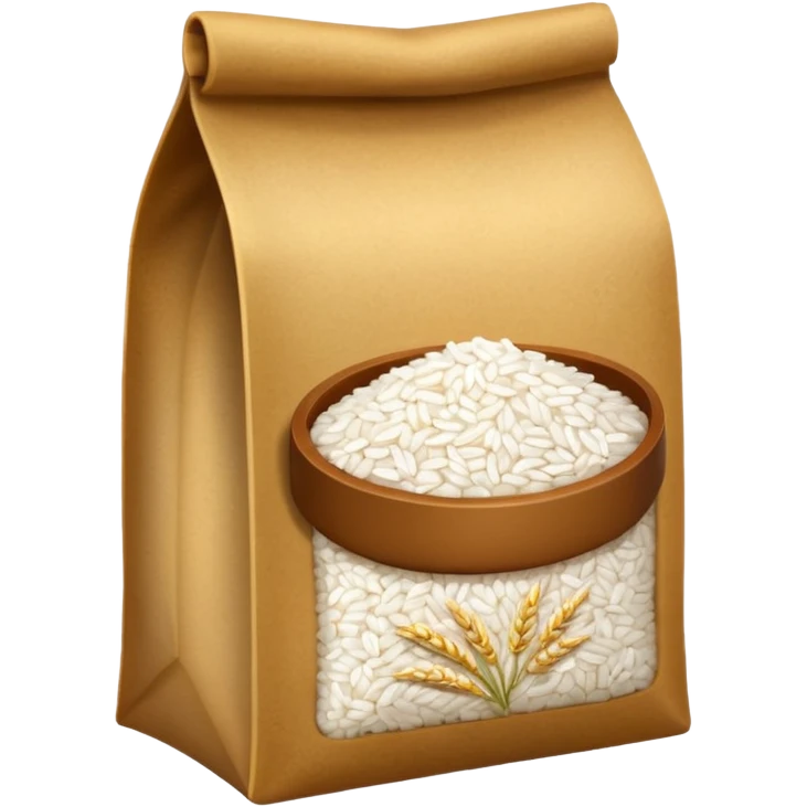 rice in a bag emoji
