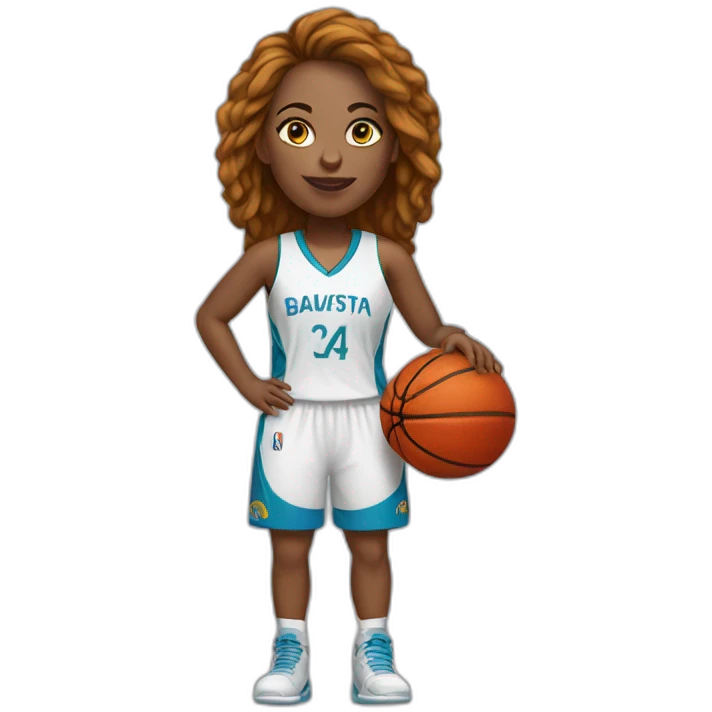 Baloncesto femenino emoji