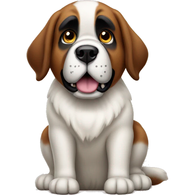 st bernard dog emoji