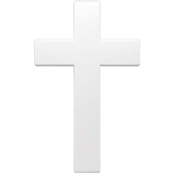 White Cross emoji