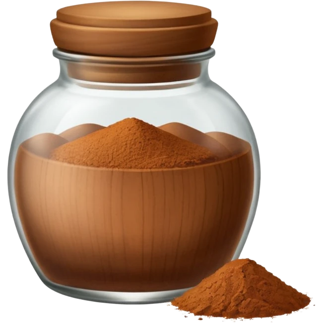 nutmeg spice jar labeled emoji