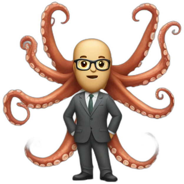 octopus strategist emoji