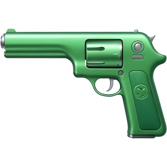 Green gun emoji