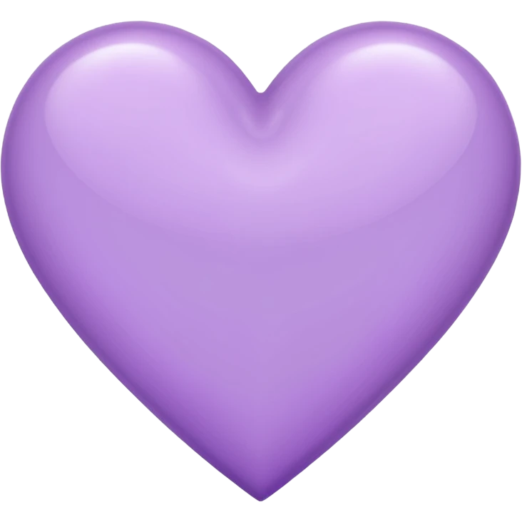 light purple heart emoji