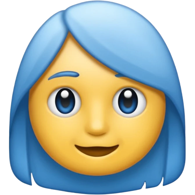 🔹 Form: Ein einfacher Lineal beidseitig abgerundet
🔹 Farben: Ein sanfter Farbverlauf von dunkelblau über hellblau bis hin zu weiß emoji