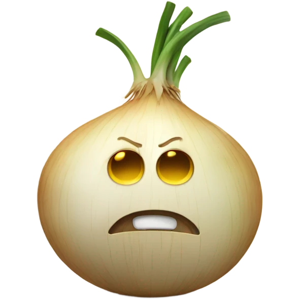 Crying onion  emoji