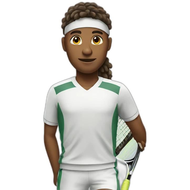 tennis player emoji