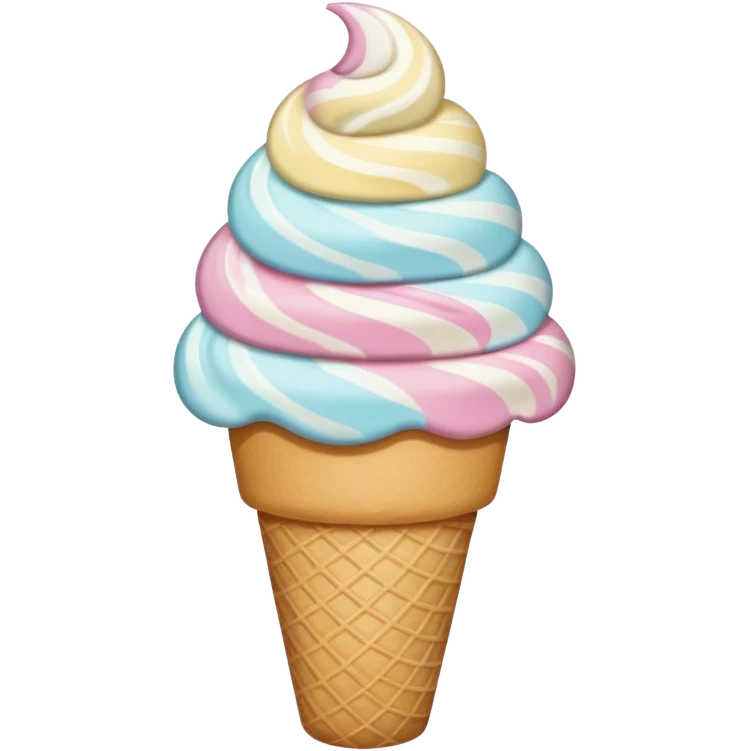 Ice cream emoji