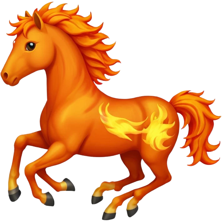fire horse emoji