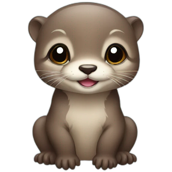 baby otter emoji