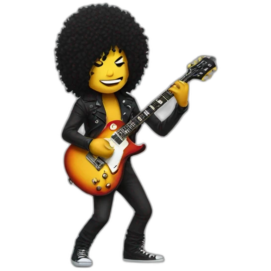 multiverse slash playing guitar emoji