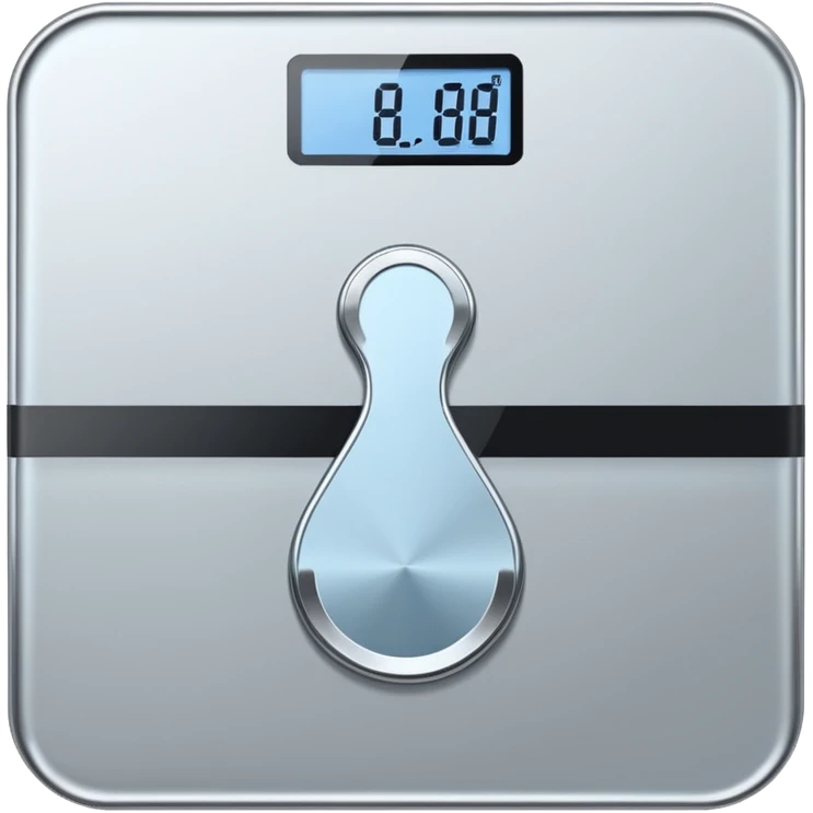 Digital weight scale emoji