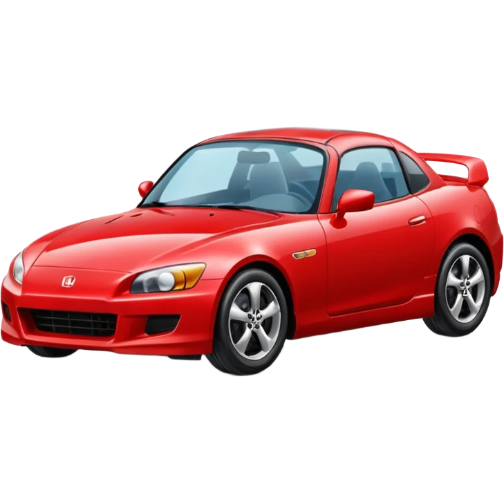 Cross som är röd Honda  emoji