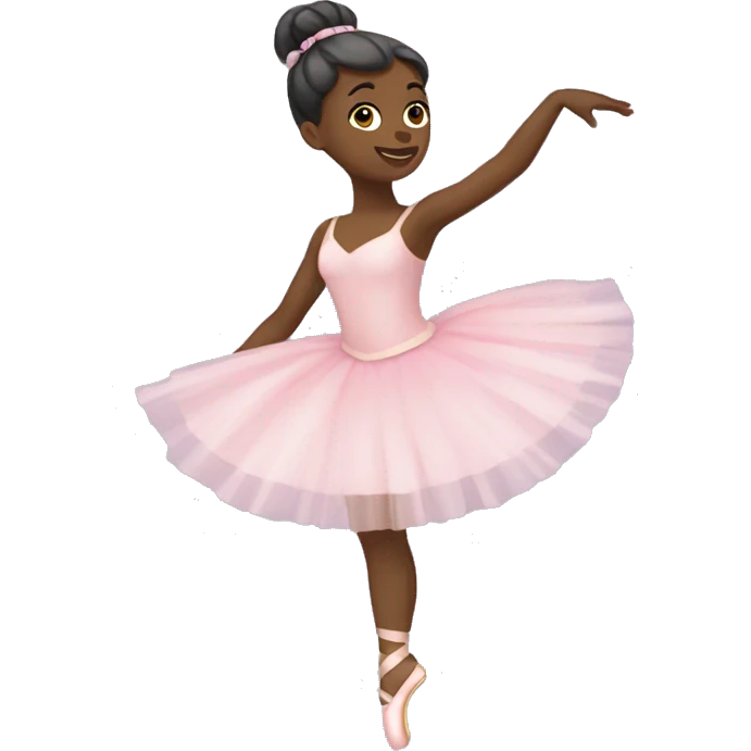 Ballerina bagnata emoji