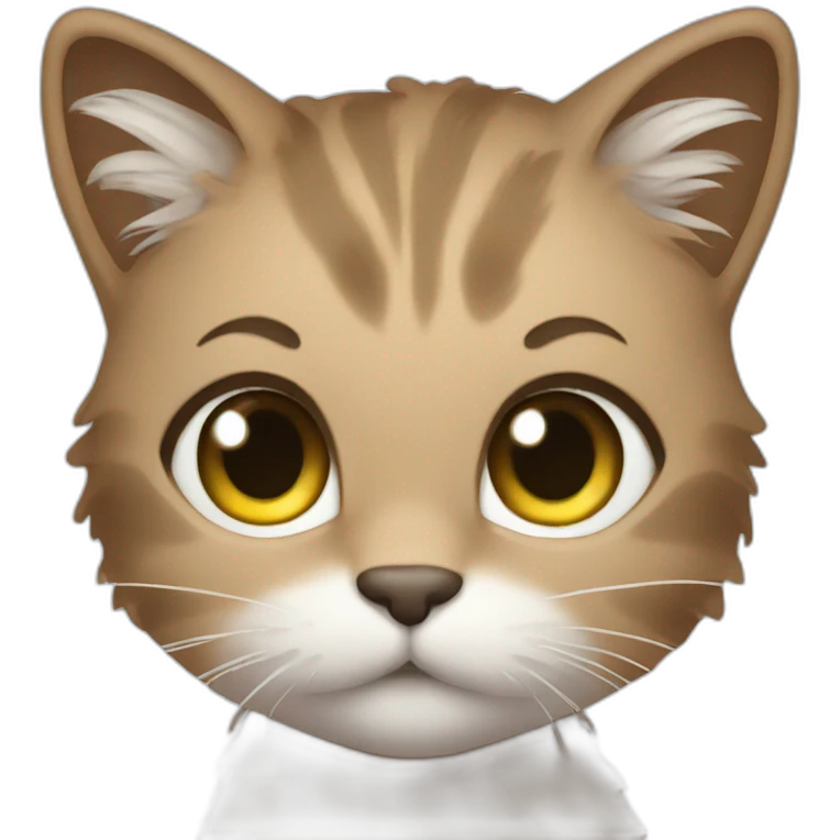 Kitty with hair towel  emoji