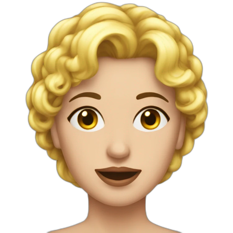 Femme mal de ventre emoji