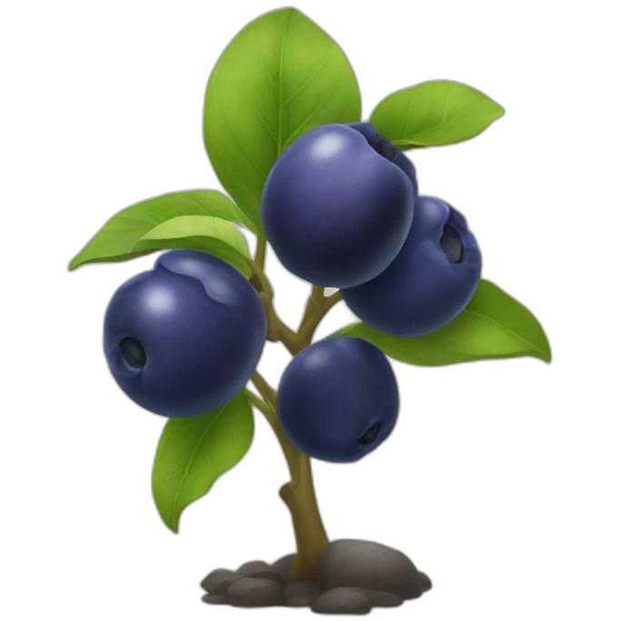 Myrtille emoji