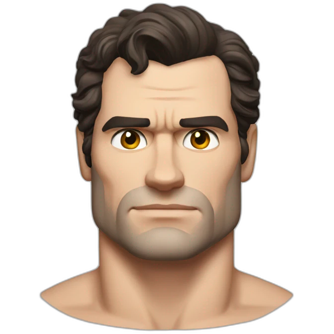 muscular henry cavill emoji