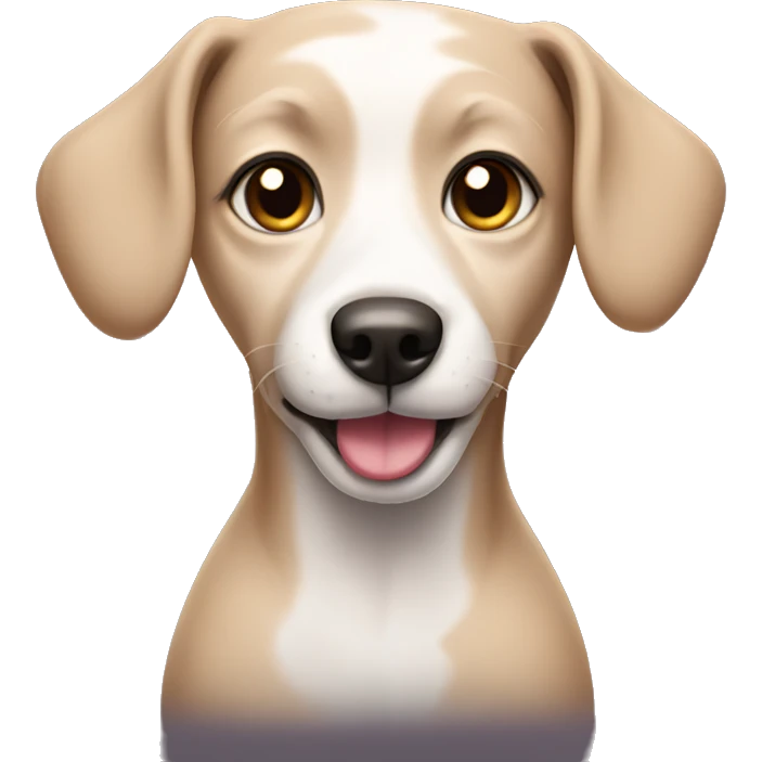 coquette dog emoji