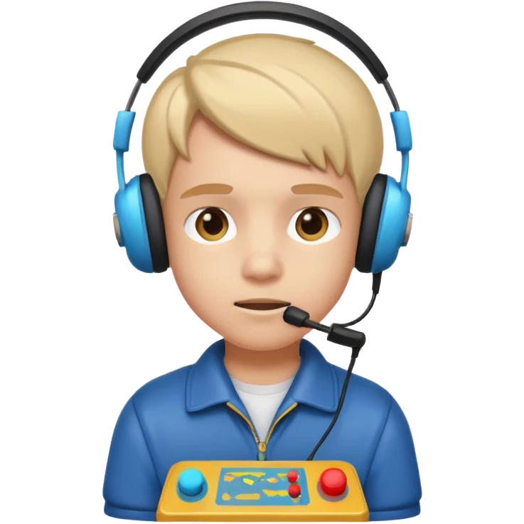 Retro Arcade Kid emoji